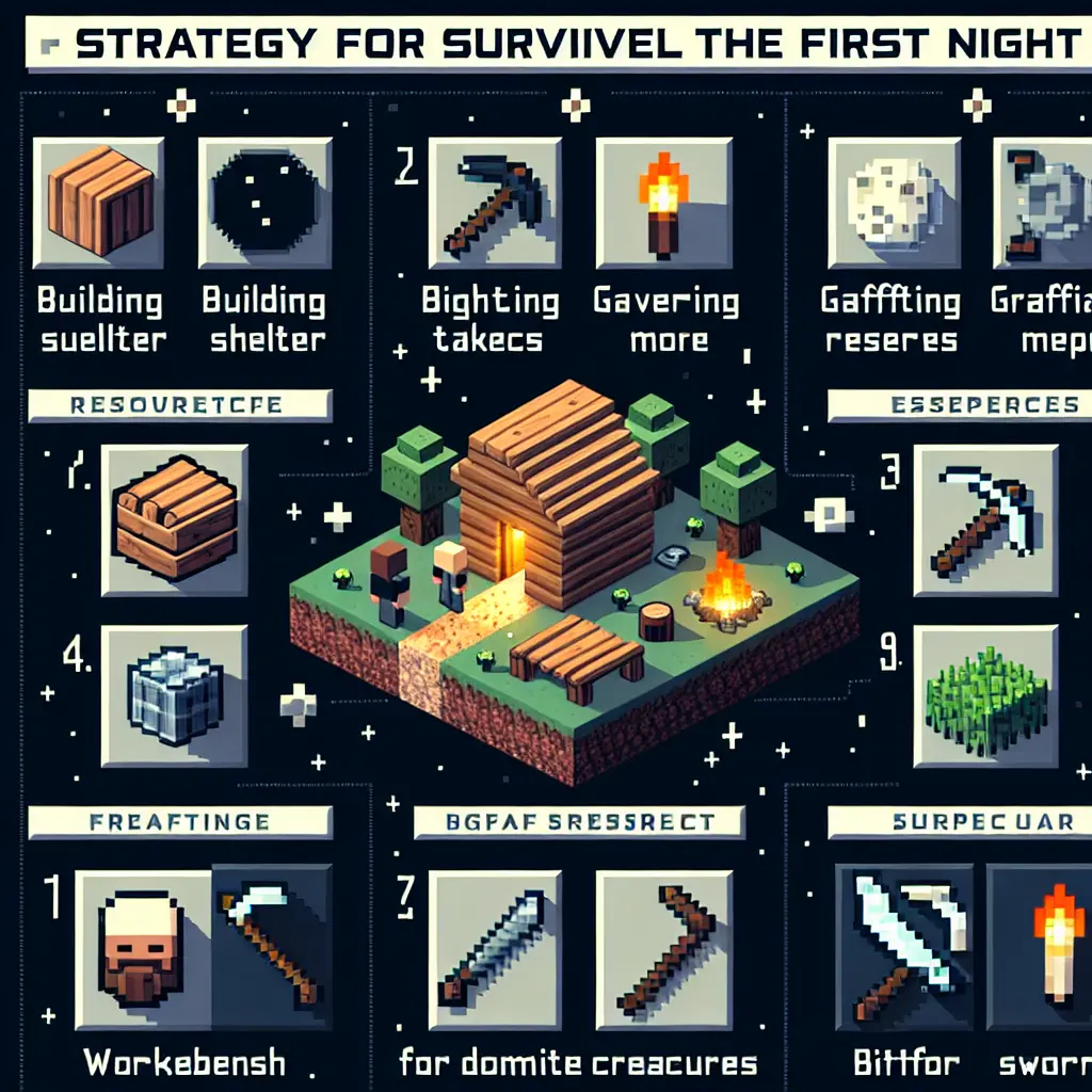 How to Survive Your First Night in Minecraft Survival Mode