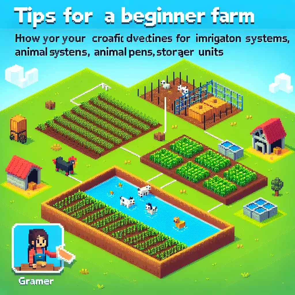 Tips for Building Your First Minecraft Farm